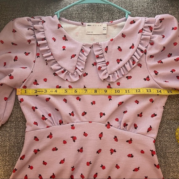 ASOS DESIGN mini skater lilac dress - Picture 6 of 13